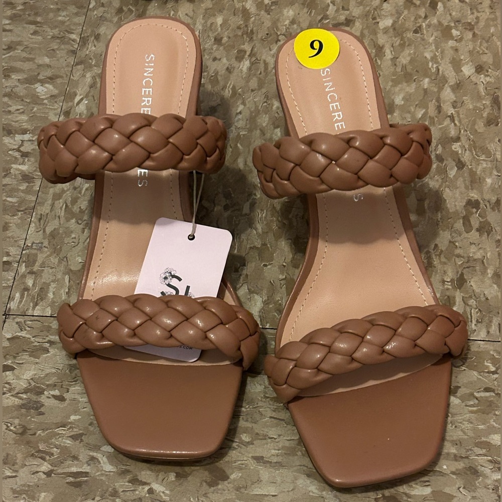Sincerely Jules two strap heels
